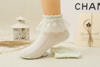 Calcetines de Encaje Fino para Niñas - Colección Verano - Image 13