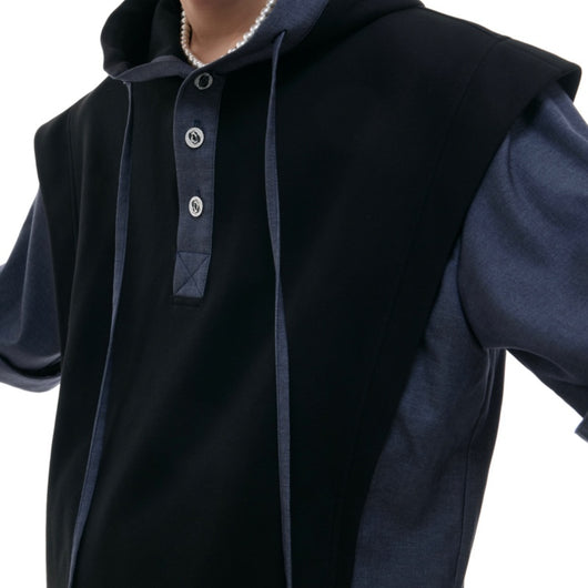 Conjunto Deportivo Casual con Capucha y Costuras en Relieve - Image 18