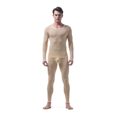 Conjunto de Ropa Térmica de Seda Helada para Hombre - Image 5