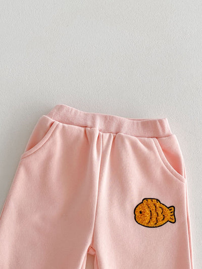 Conjunto de Pantalón y Suéter con Pez Bordado - Image 50