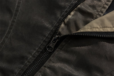 Chaqueta de Béisbol Vintage Desgastada para Hombre - Image 12