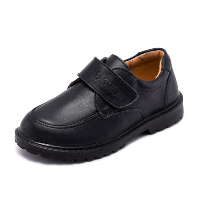 Zapatos Escolares Niño Cuero Negro Estilo Británico Premium - Image 8
