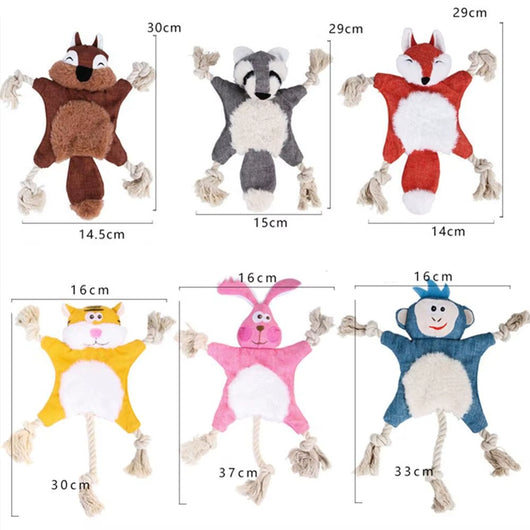 Juguetes para Perros de Peluche con Sonido - Masticables Seguros para Cachorros y Gatos - Image 17