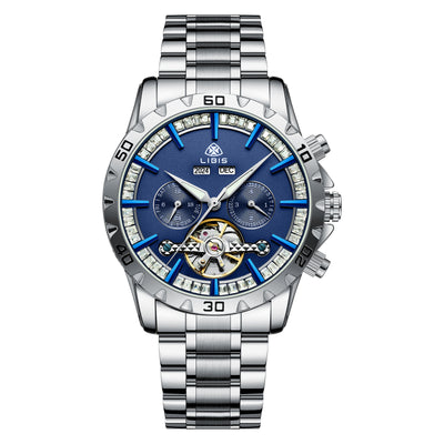 Reloj Mecánico Automático Star Sea con Banda de Acero - Image 4