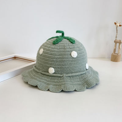 Gorro Tejido Cálido con Ala Ancha para Niños - Image 7