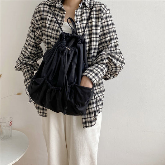 Bolsa Bucket con Cordón Ajustable - Diseño Versátil para Mujer - Image 18
