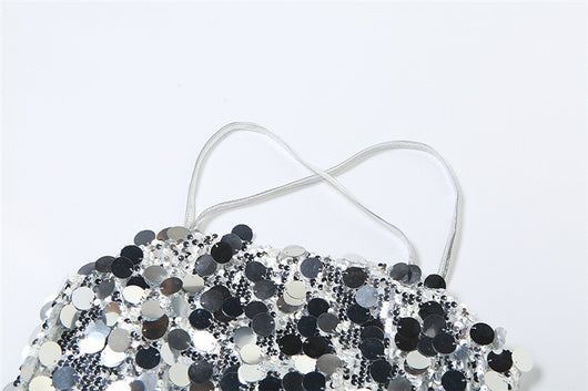 Chaleco Sexy Lentejuelas Escote Halter Ajustado Espalda Descubierta - Image 15