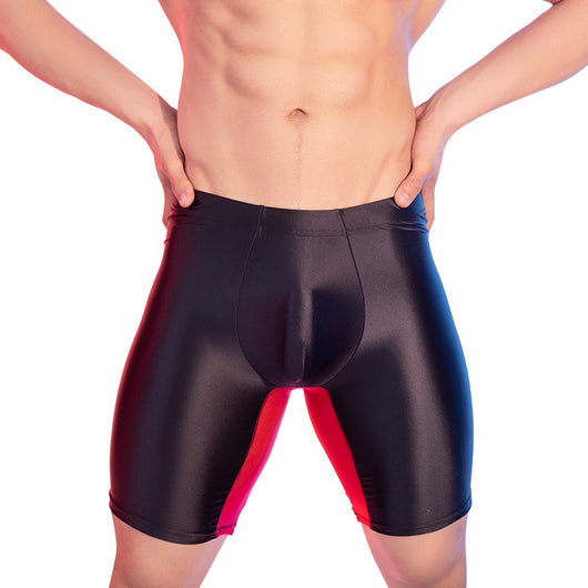 Leggings Moldeadores de Seda Elástica Brillante para Fitness - Image 5