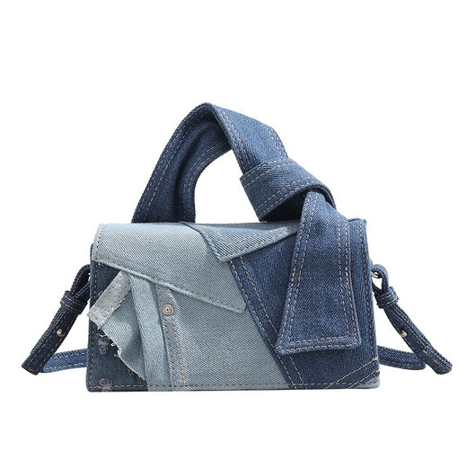Bolso Bandolera de Denim Premium para Mujer - Estilo Versátil y Elegante - Image 5