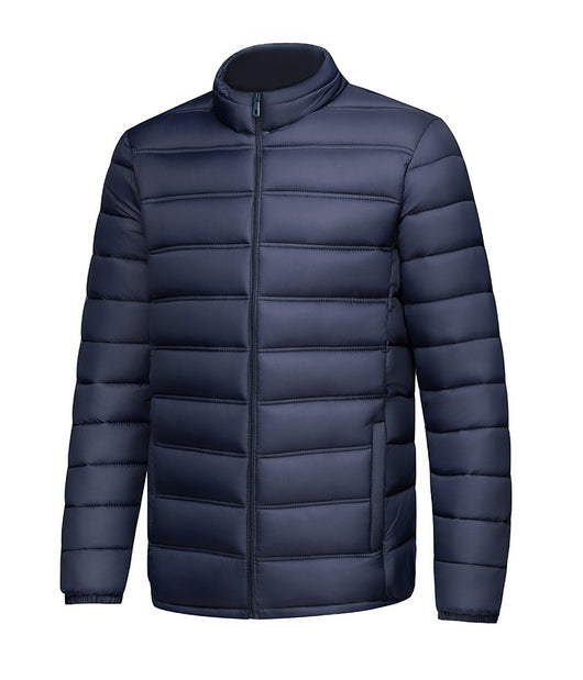 Chaqueta Acolchada de Algodón con Cuello Alto y Cierre - Image 7