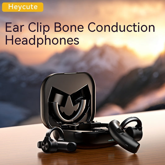 Audífonos de Conducción Ósea GW1 - Bluetooth Inalámbricos con Clip