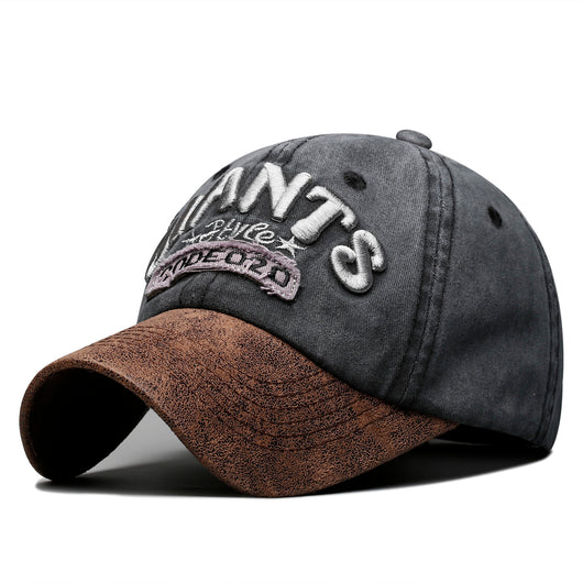 Gorra de Béisbol Denim Alphabet para Exteriores - Image 11