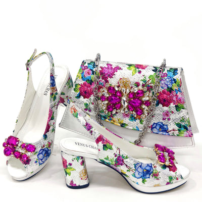 Juego de Bolsa y Zapatos para Dama Estilo Europeo y Americano - Image 6