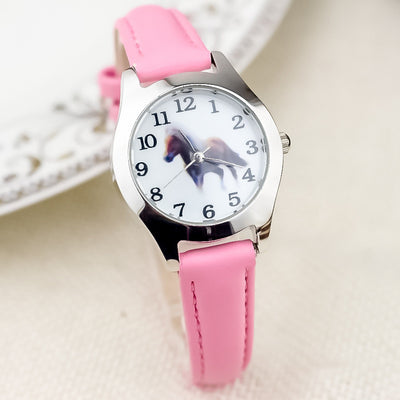 Reloj Infantil de Cuero con Diseño de Caricaturas - Image 7