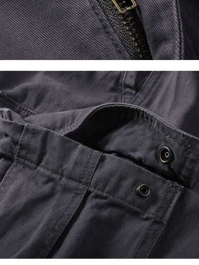 Pantalones Cargo Retro Holgados para Hombre con Múltiples Bolsillos - Image 17