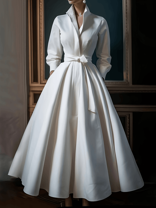 Vestido de Noche Elegante - Gown Formal para Banquetes y Eventos