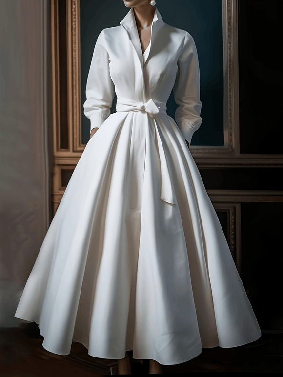 Vestido de Noche Elegante - Gown Formal para Banquetes y Eventos