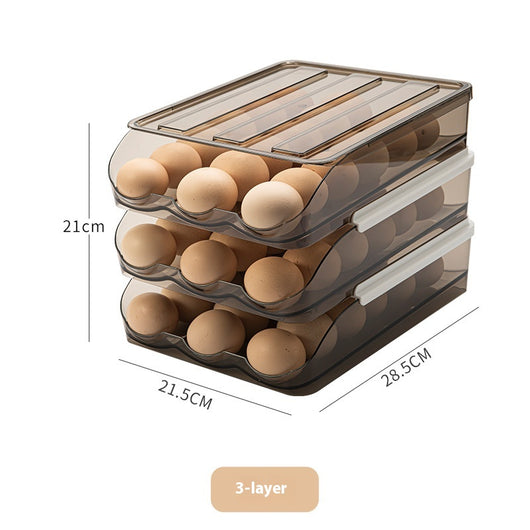 Organizador de Huevos Transparente Multiusos para Cocina - Image 7