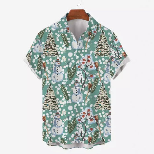 Camisa Casual Elegante para Hombre con Cuello Solapa - Image 14