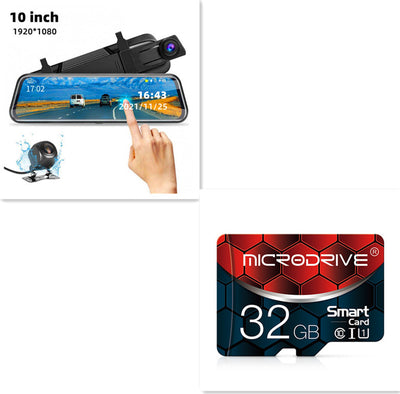 Espejo Retrovisor con Cámara Dashcam Dual Frontal y Trasera - Image 6