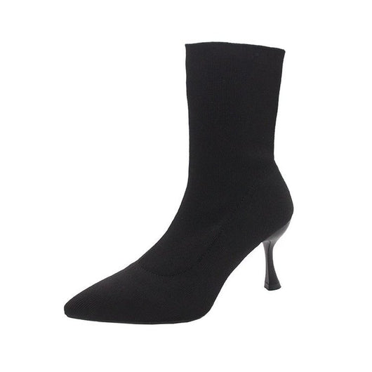 Botas Tacón Alto Puntiagudas Elásticas Transpirables Vega Flying - Image 6