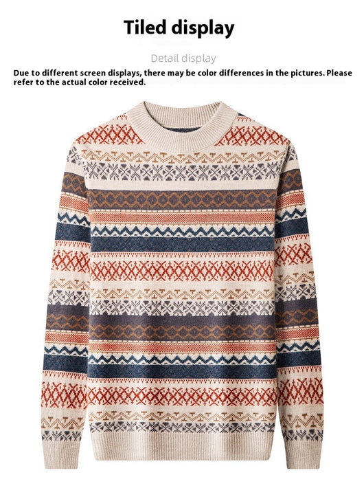 Suéter de Rayas Grueso para Hombre - Playera Base Térmica - Image 16
