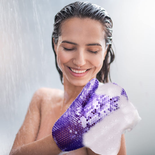 Guante de Baño Masajeador Tipo Panal Unisex