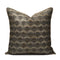 Negro And Dorado Clásico 30 X 50 Cm Lumbar Pillow Cubierta