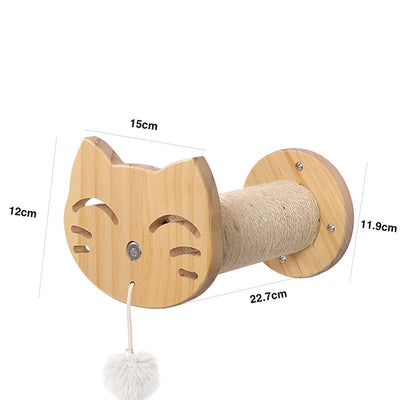 Árbol Rascador de Madera de Pino para Gatos - Sistema Modular de Pared - Image 6