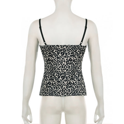 Top Sensual de Encaje Leopardo con Tirantes Ajustables - Image 13