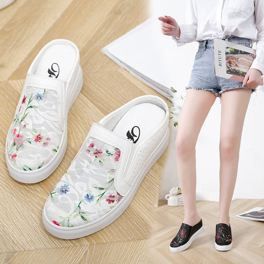 Sandalias Transpirables de Malla con Suela Plana - Image 2