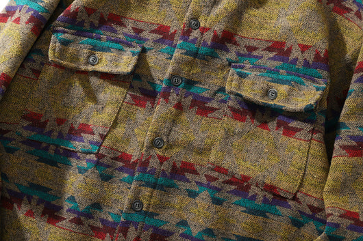 Camisa de Cuadros Retro en Lana con Mangas Largas - Image 14