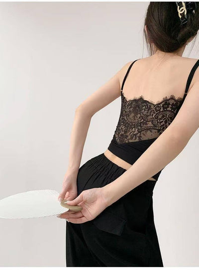 Camiseta de Algodón para Mujer con Sostén Acolchado Integrado - Image 11