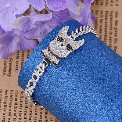 Pulsera de Cristales Brillantes con Perrito Adorable - Image 9