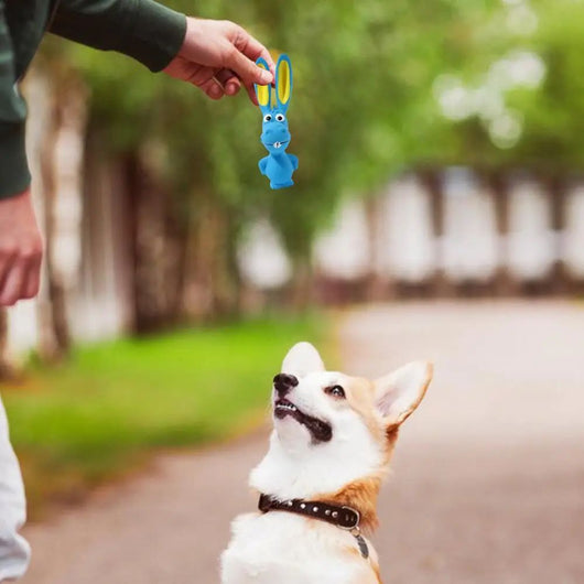 Juguete de Látex para Perros Hipopótamo Chirriante - Juguete Interactivo Suave para Mascotas - Image 11