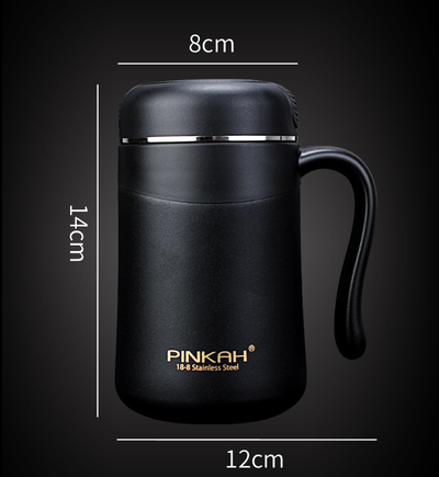 Taza Térmica para Oficina 350ml con Colador Integrado - Image 12