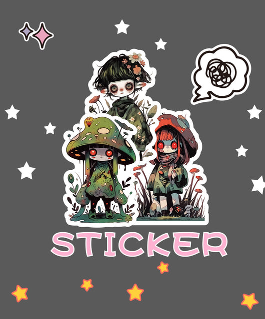 Funda para Celular Zombie Horror con Stickers Impermeables Diseño Thriller - Image 9