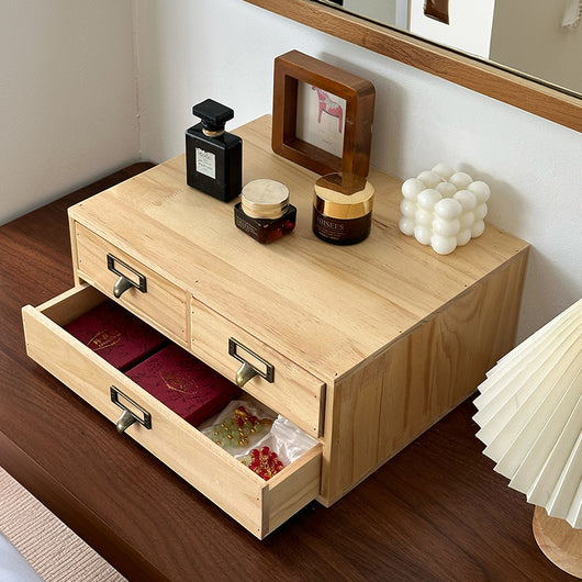 Organizador de Escritorio en Madera para Artículos y Papelería - Image 3