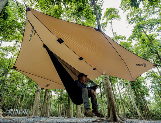 Toldo Protector Solar Impermeable para Camping y Asados - Image 3