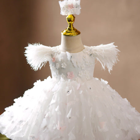 Vestido Floral Infantil de Lujo Exclusivo para Niña - Image 2