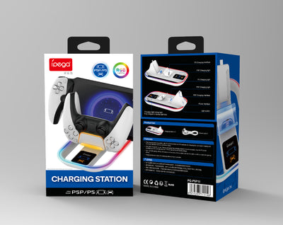 Base de Carga para Consola de Juegos con Iluminación RGB - Image 9