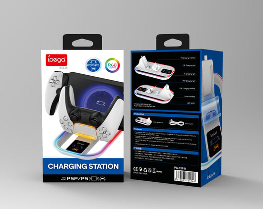 Base de Carga para Consola de Juegos con Iluminación RGB - Image 9