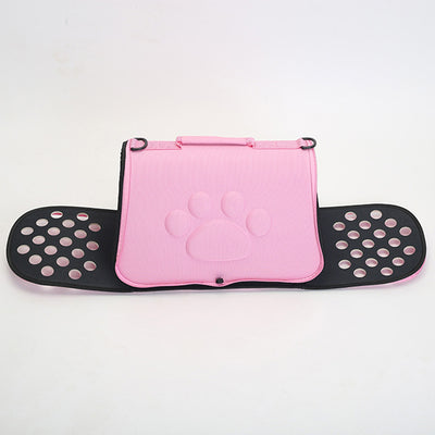 Bolsa Plegable para Mascotas con Diseño de Huella - EVA Resistente - Image 3