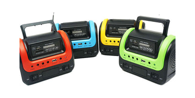 Radio Portátil Solar con Bluetooth, Lámpara LED Integrada - Image 15