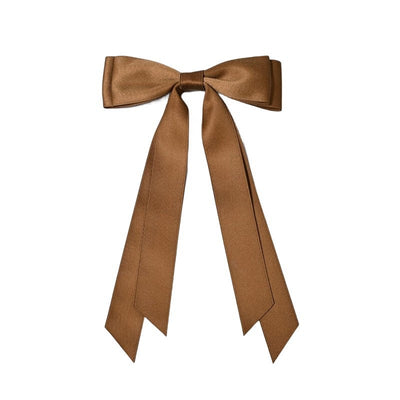 Pasador de Cabello con Moño de Resorte - Clip Grande con Cintas Decorativas - Image 13
