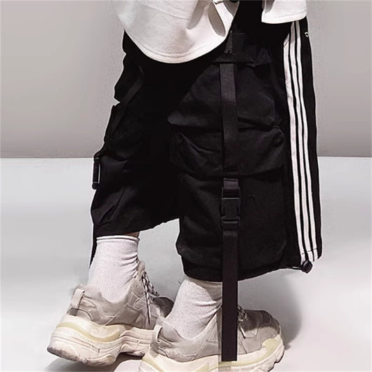 Pantalones Cortos Funcionales Hip-hop Estilo Japonés Tendencia Verano - Image 12