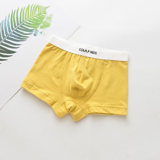 Bóxer Infantil de Color Sólido Cola Pear - Image 10