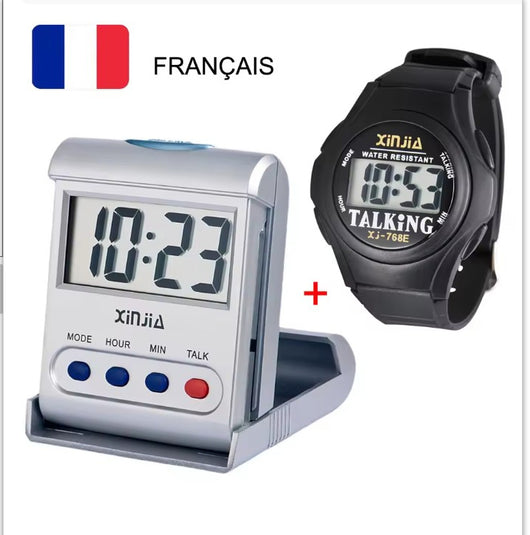 Reloj Parlante con Anunciador de Hora Electrónico - Image 5