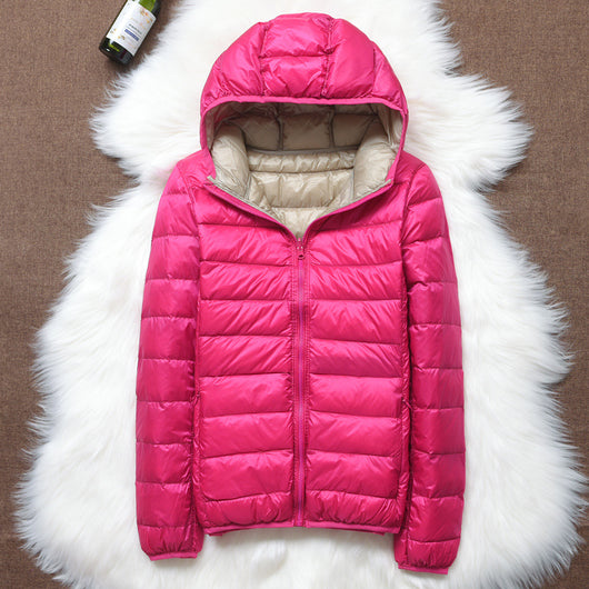 Chaqueta Acolchada Reversible Mujer - Ligera y Corta para Otoño e Invierno - Image 8