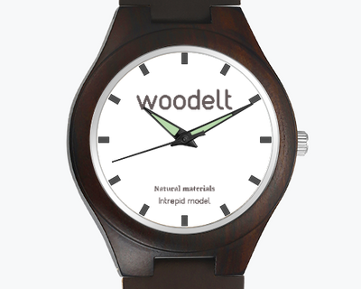 Woodelt Intrepid - Reloj de Madera Premium